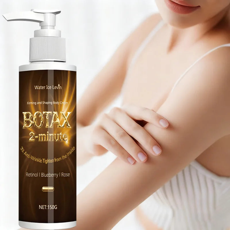 3x Anti-Wrinkle Firming Body Cream with Retinol, Blueberry & Rose for Results in 2 Minutes.