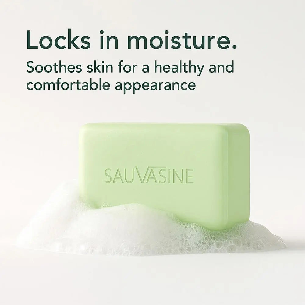 100G Tea Tree Oil Soap Bar for Men & Women, Deep Cleansing, Soothing for Dry Skin, Body Odor Care, Exfoliates & Firms Skin Care Halalzen