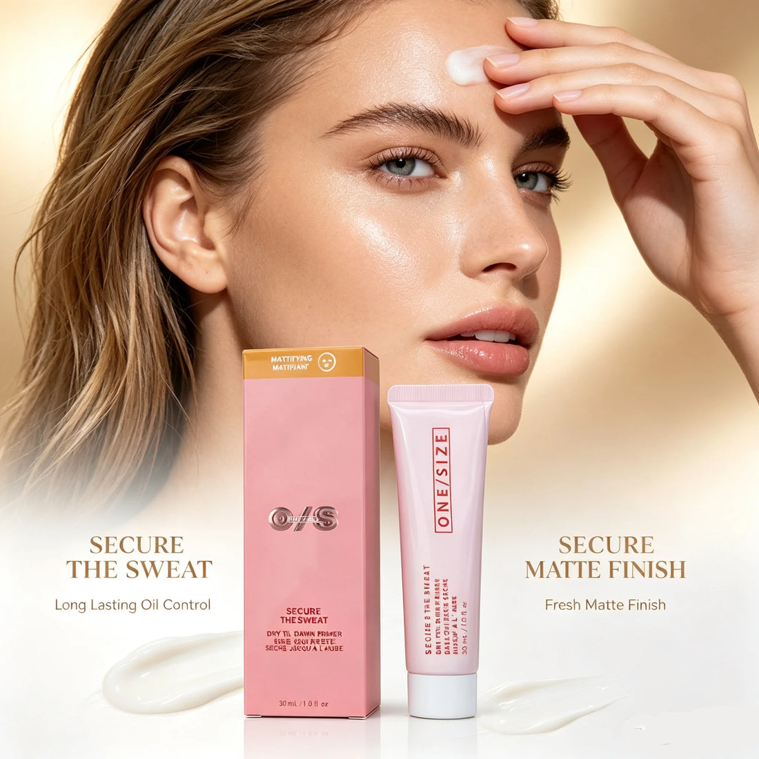 Mattifying Face Primer, Long Lasting Oil‑Control Sweat‑Proof Makeup Base Shrink Pores for Oily Skin 30ml