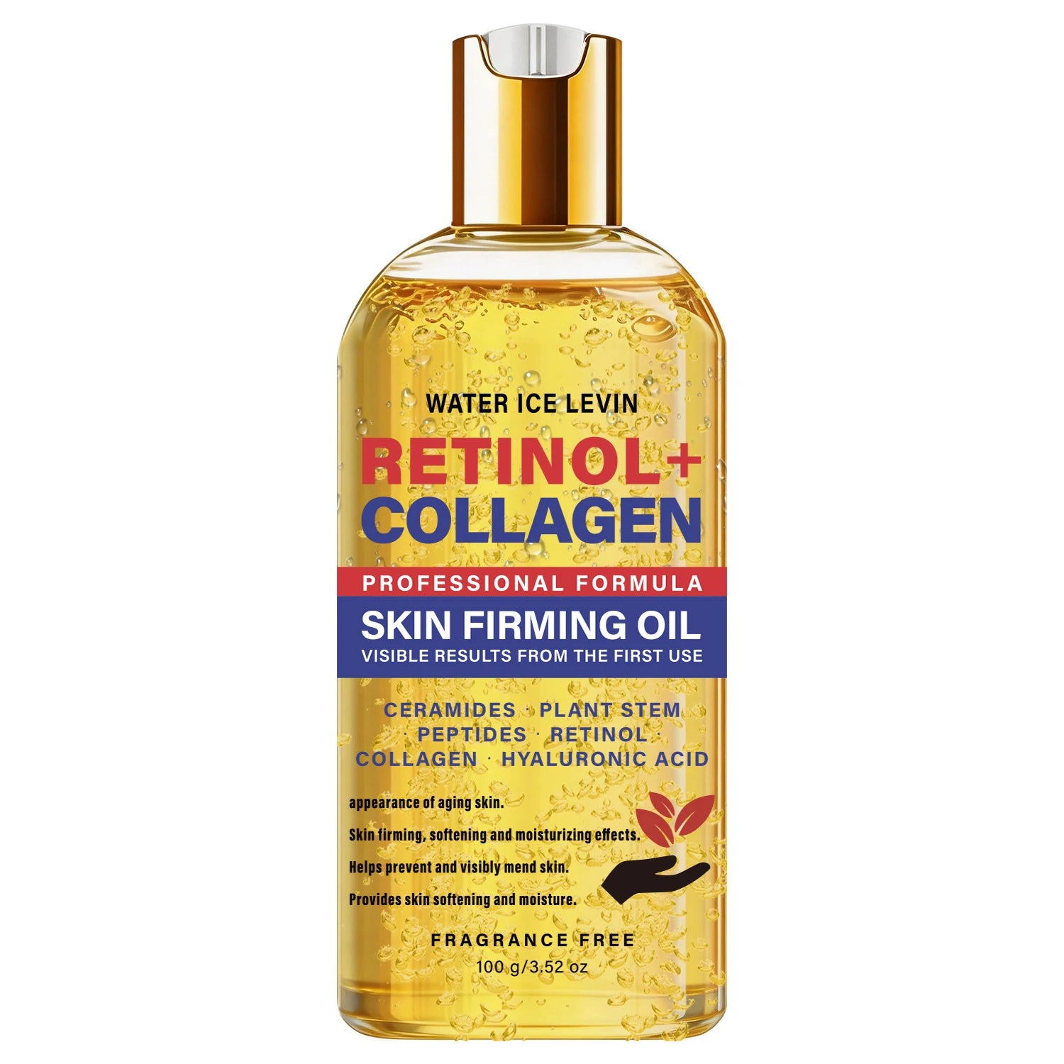 Multi Ingredient Firming Body Oil Retinol Collagen Ceramide Blend Hydrate Dull Uneven Complexion 100g
