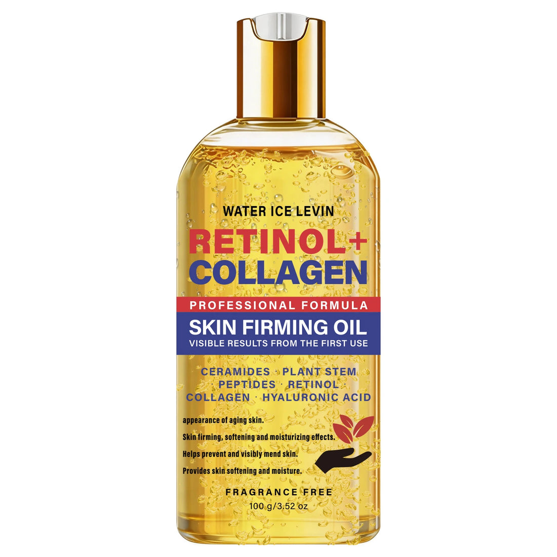Multi Ingredient Firming Body Oil Retinol Collagen Ceramide Blend Hydrate Dull Uneven Complexion 100g