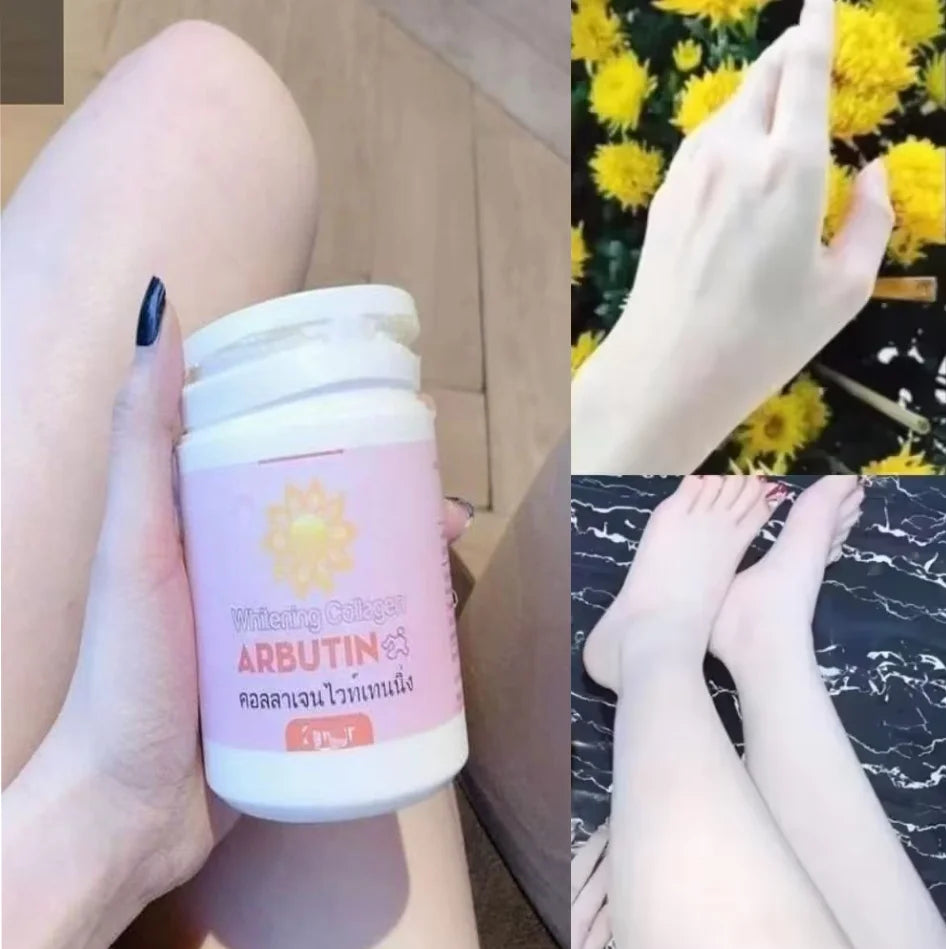 200g Thai Product, ᴀʀʙᴜᴛɪɴ Whitening Body Cream Jar, Deep Quick Whitening Cream for Brighter Skin