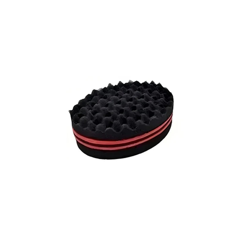 Afro Curly Hair Sponge Brush Twist Hair Comb Glove Set Barbershop Curling Net Comb Salon Hairdressers Wave Hair Style Tools Halalzen