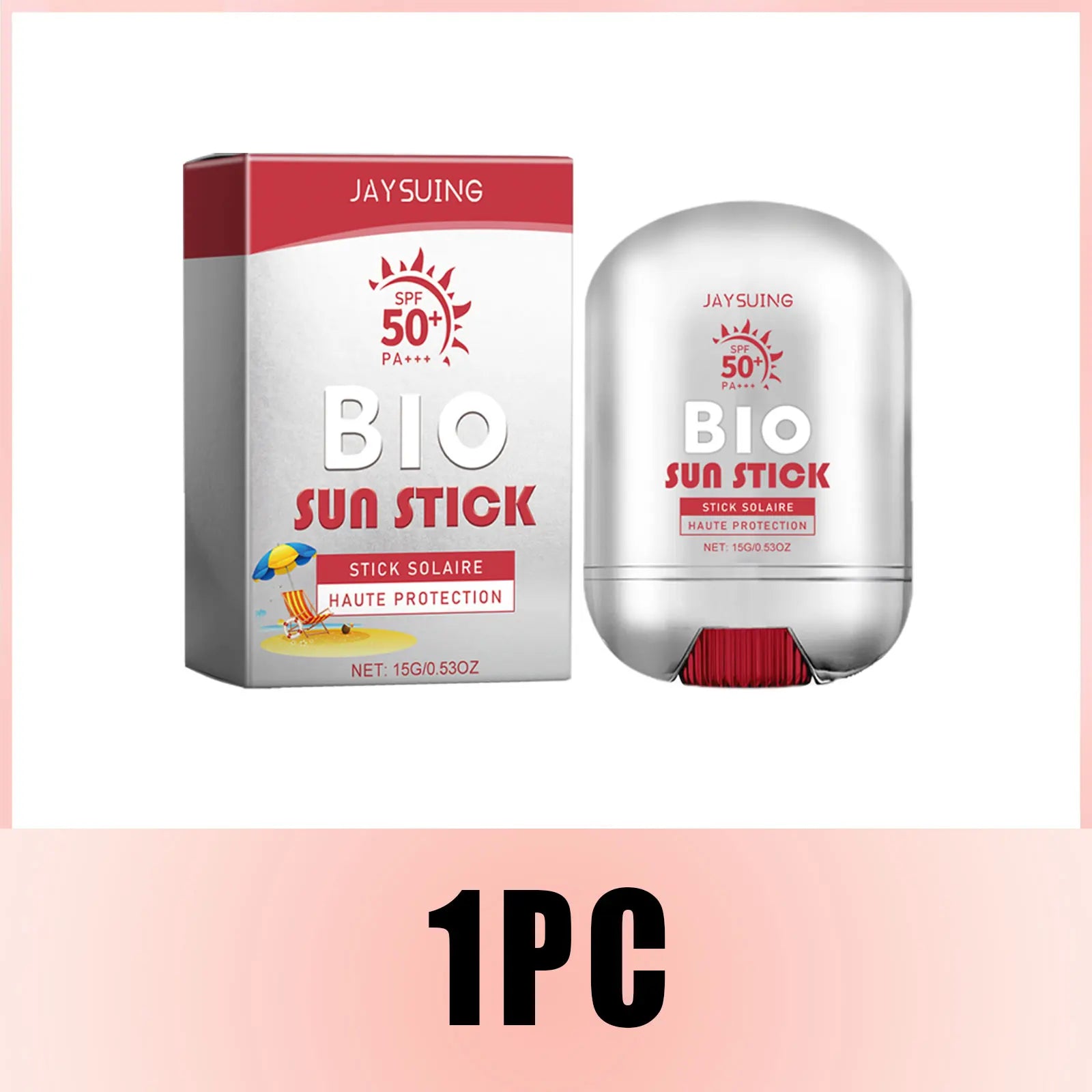 Spf 50+ Sunscreen Stick Hydrating Oil Free Anti Sun UV Protection Natural Sunblock Isolation Cream Mild Face Body Moisturizer Halalzen