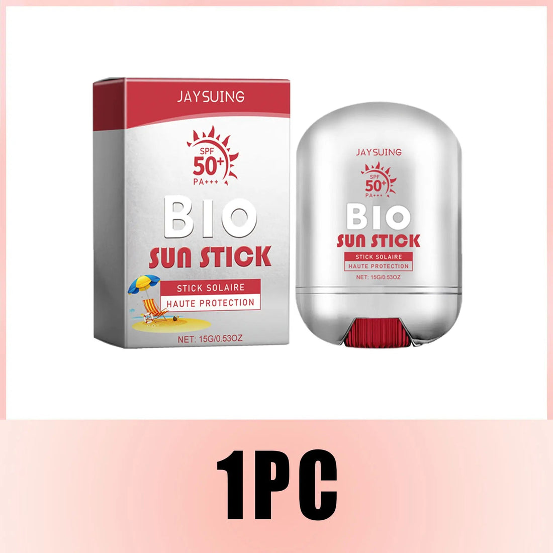 Spf 50+ Sunscreen Stick Hydrating Oil Free Anti Sun UV Protection Natural Sunblock Isolation Cream Mild Face Body Moisturizer Halalzen