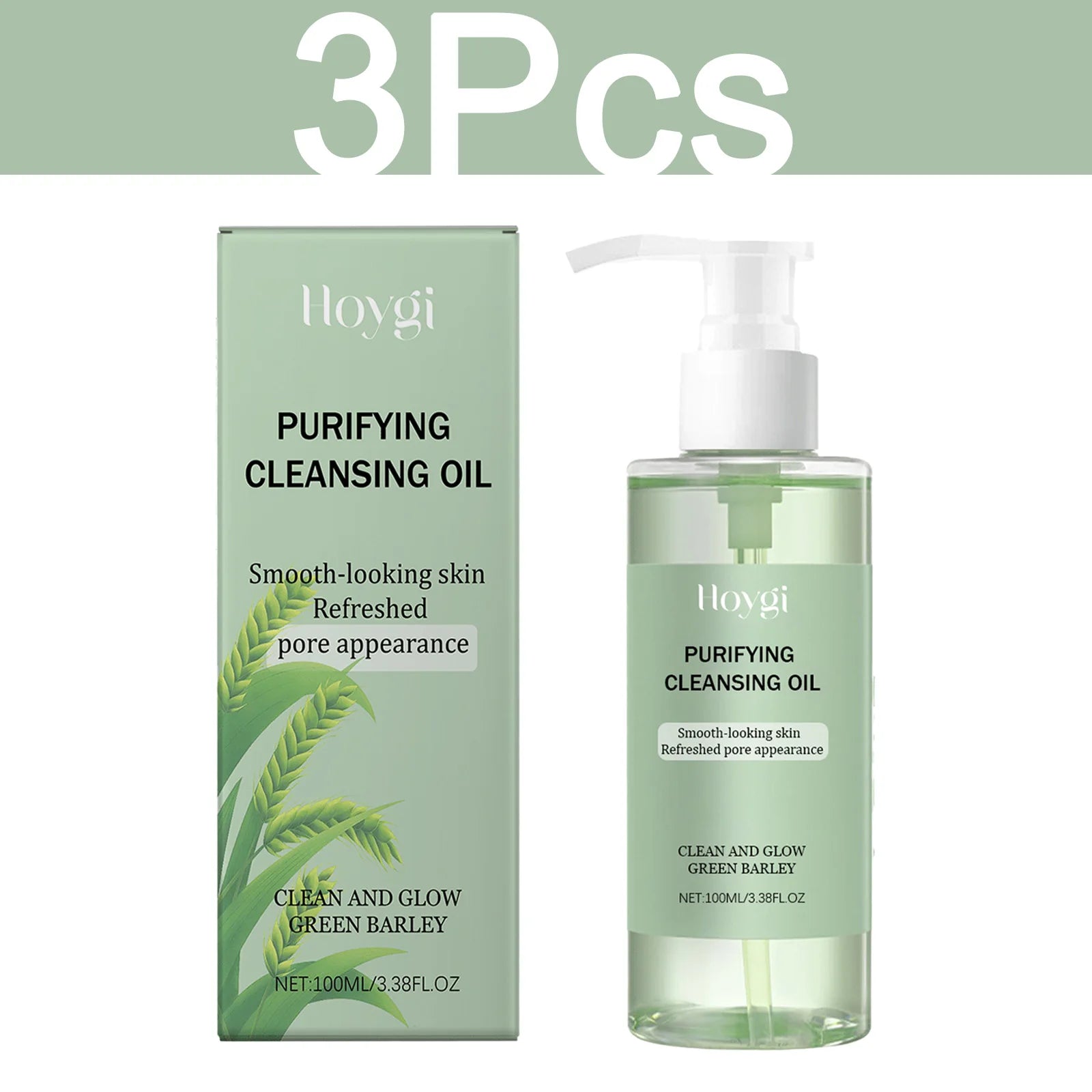 HOYGI Makeup Removal Oil Deep Cleansing Reduce Blackheads Purifying Pores Hydrating Moisturizing Non Greasy for All Skin Types Halalzen