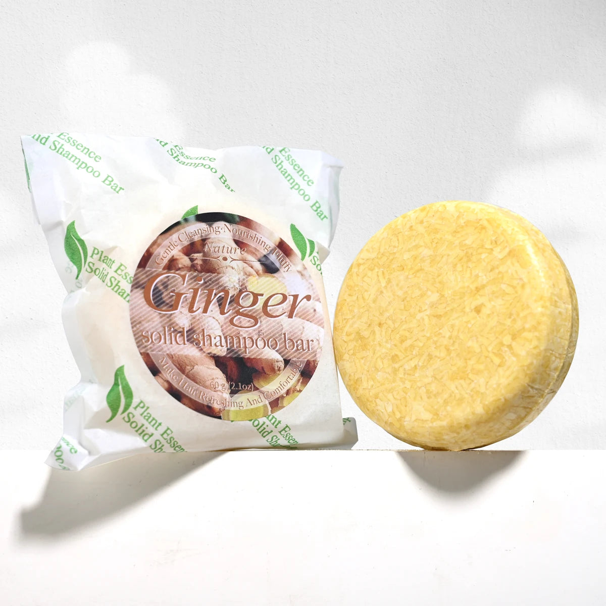 Ginger vitamin C essence shampoo vegetable essential oil soap turmeric powder fluffy and nourishing deep cleaning soap Halalzen