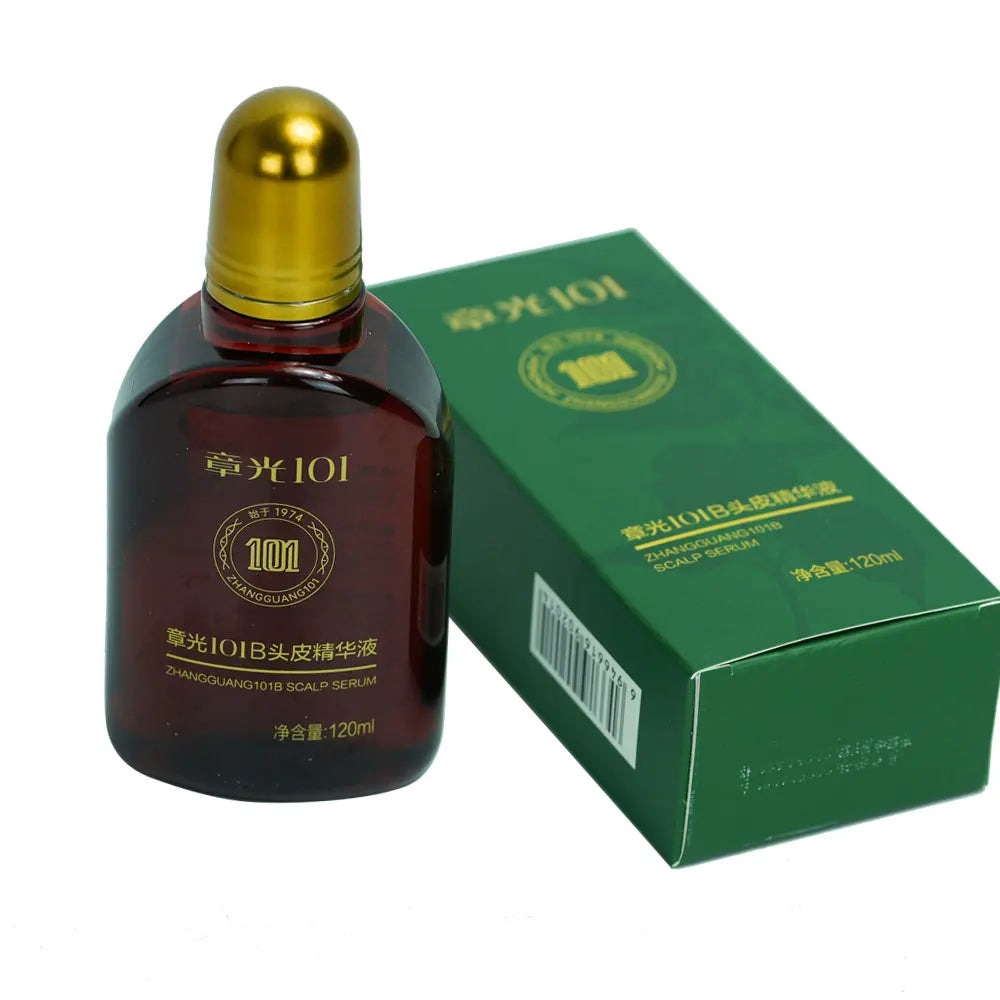 Hair Tonic Zhangguang 101B 101M 120ML Powerful Chinese Medicine Therapy Anti Hair Loss Treatment Essence 100% Original