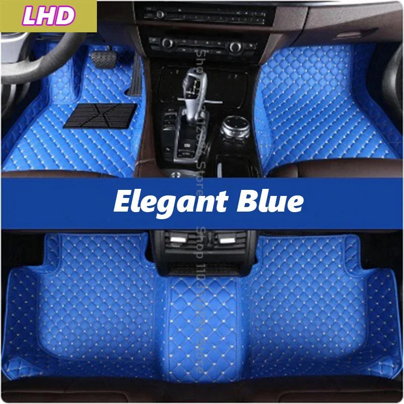 For Subaru Forester 2006-2022 Car Leather Floor Mats Auto Interiors Covers Carpets Accessories Foot Pads Waterproof Rugs