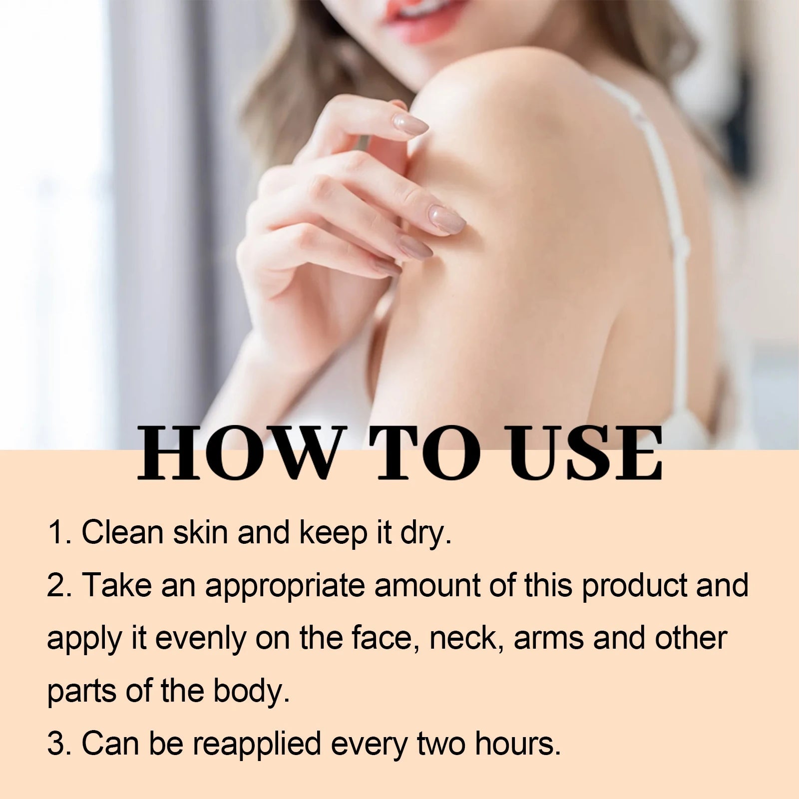 Sunscreen Lotion UV Protective Oil-Control Refreshing Skin Moisturizing Sun Isolate Makeup Hyaluronic Acid Concealer Sun Cream Halalzen