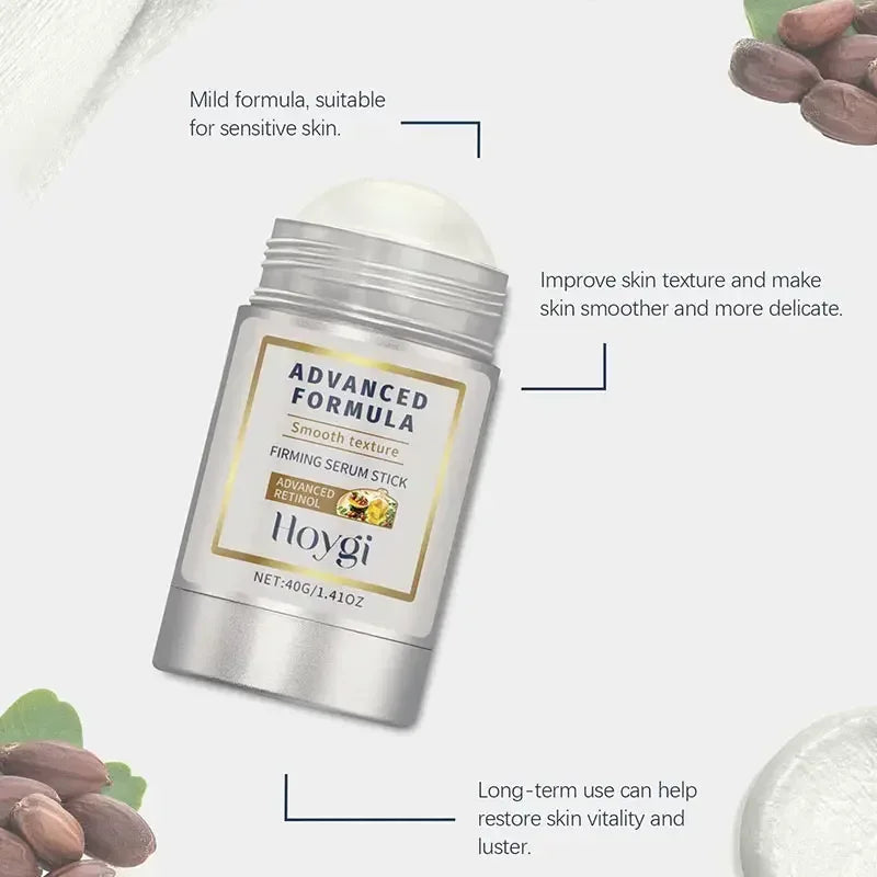 Retinol Hyaluronic Acid Stick Anti Wrinkle Tighten Pores Firming Lifting Plump Skin 24H Moisturizing Anti Aging Korean Care Balm Halalzen