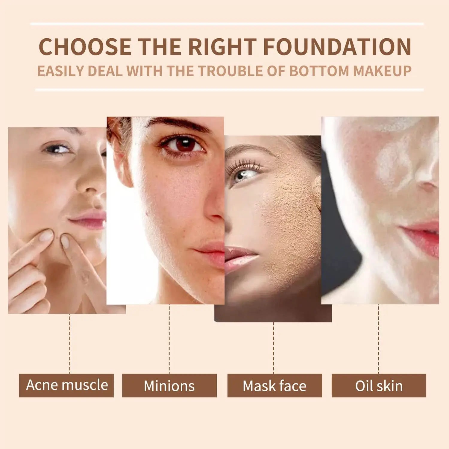 Korea 5ml Semi-Permanent BB Cream Skin Booster Brightening Niacinamide Sunscreen Foundation Concealer Moisturizer Beauty