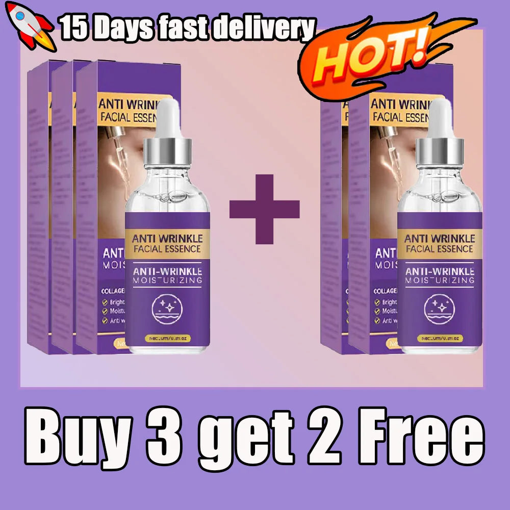 Vitamin C Wrinkle Remover Face Serum: Lifts & Firms, Fades Fine Lines, Brightens & Nourishes Halalzen