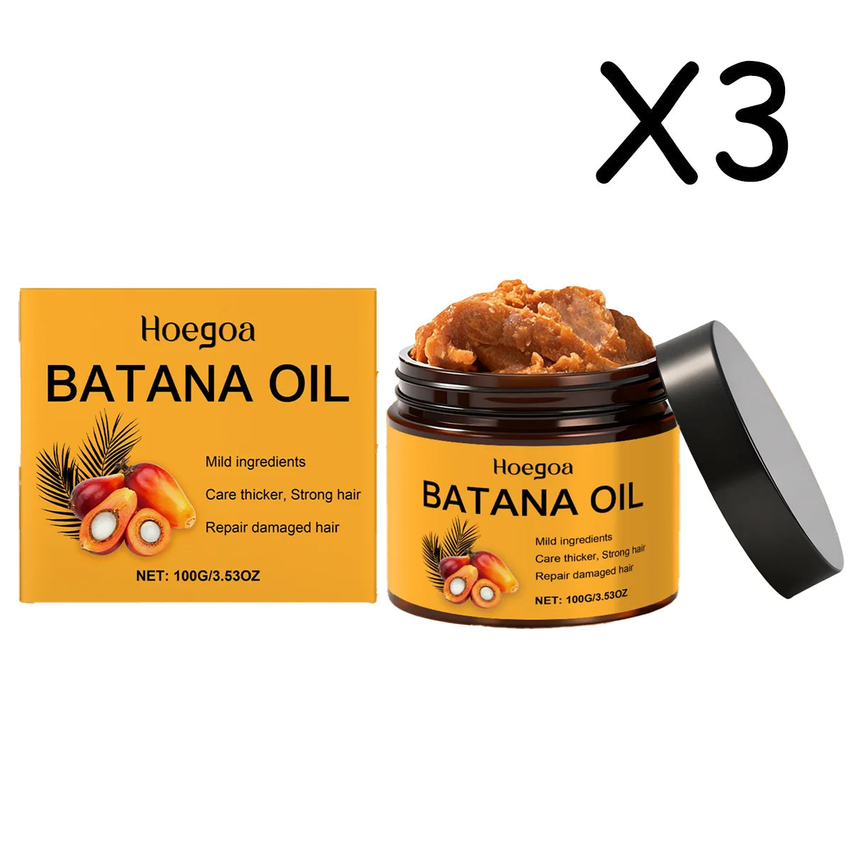 Batana Scrub Gentle Exfoliating Scalp Care Deep Cleansing Detox For Buildup Removal Nourishing Hair Treatment All Hair Types Halalzen