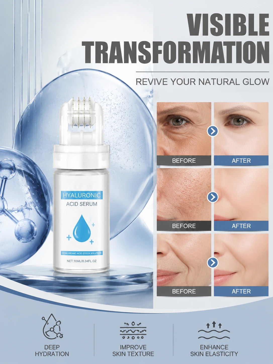 Hot Sale Home Use 0.3MM Facial Care Set Easy To Operate Suitable For Daily Facial Use