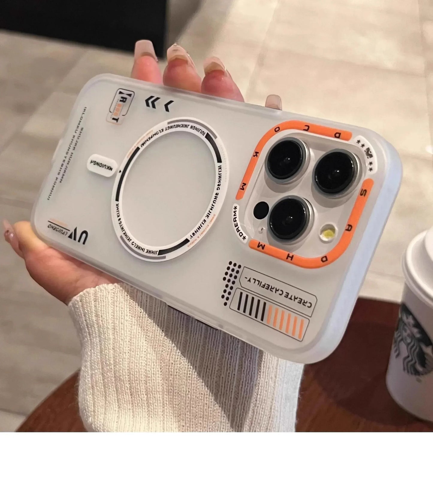 Matte Magnetic Phone Case For iPhone 16 15 13 12 14 Pro Max Magsafe Wireless Charge Frosted Back Metal Lens Frame Buttons Cover