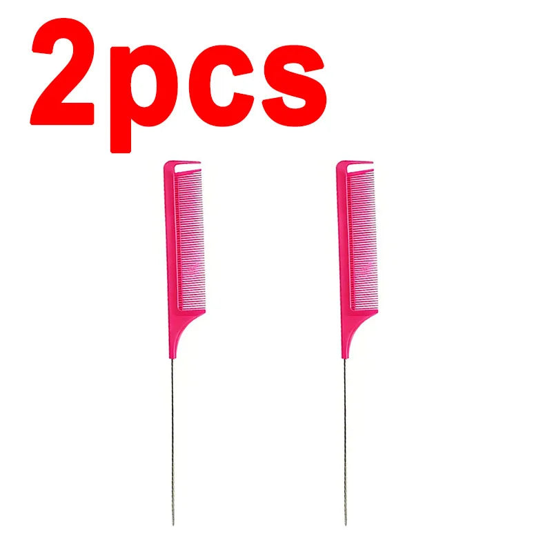 New Rat Tail Comb Salon Hairdressing Hair Styling Portable Comb Hair Brush Barber Accessories SZI11