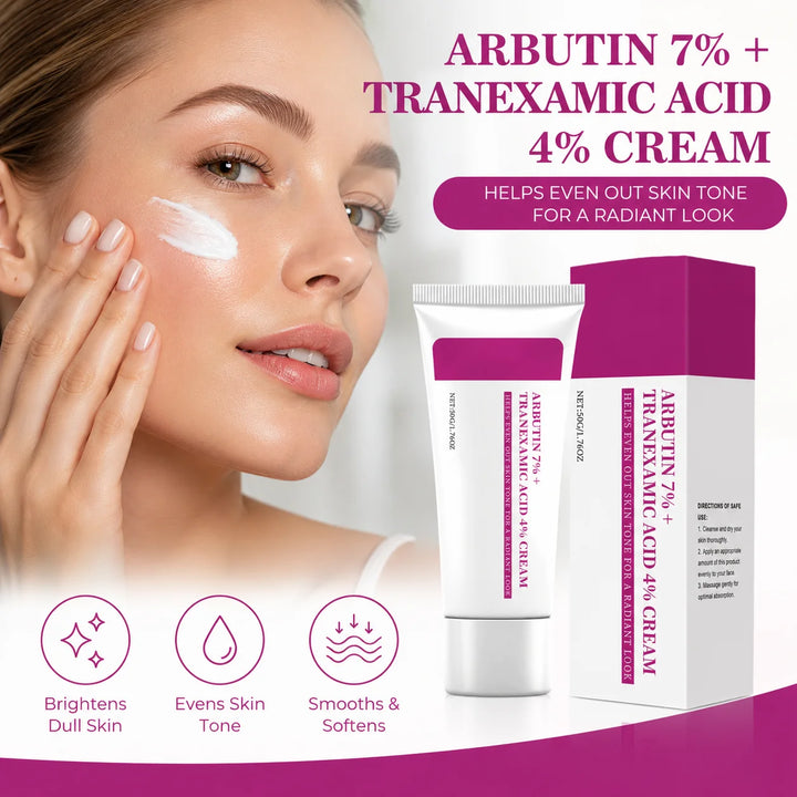 Arbutin Tranexamic Acid Skincare Cream For Dark Spots Care,Brighten Skin Improve Pigmentation Uneven Skin Tone Skin Barrier Care