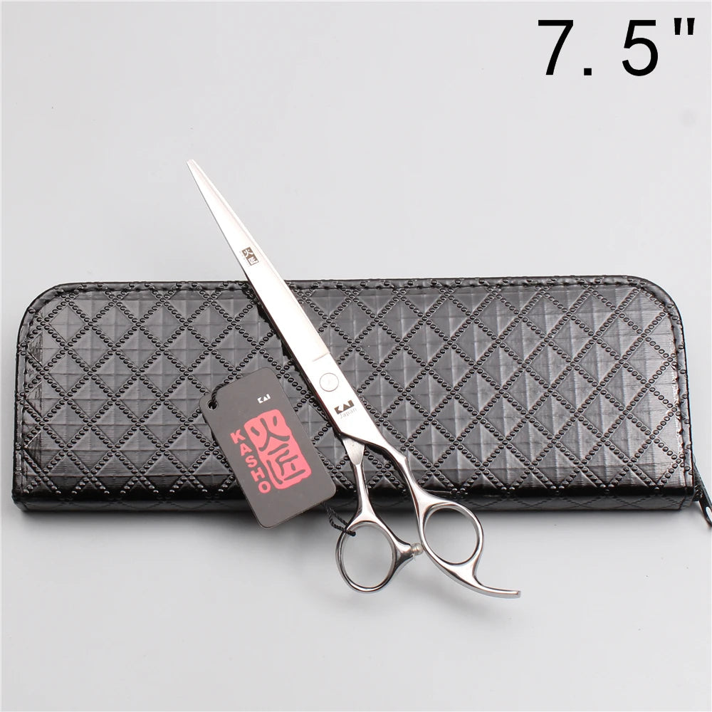 Professional Hair Scissors 5'' 6'' 7'' 8'' Japan Stainless Hairdressing Scissors Barber Thinning Shears Hair Cutting Scissors Halalzen