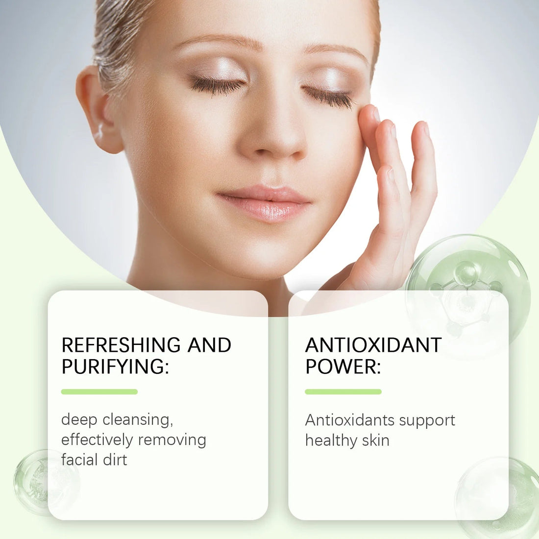 Moisturizing Face Wash Gentle Cleansing Oil Control Soothing Rejuvenation Brightening Blackhead Removal Rich Foam Face Cleanser Halalzen
