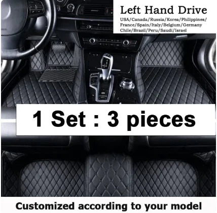 Car Floor Mats For Volkswagen VW Jetta A5 2012 2011 2010 2009 2008 2007 2006 Custom Carpets Interior Accessories Products Auto