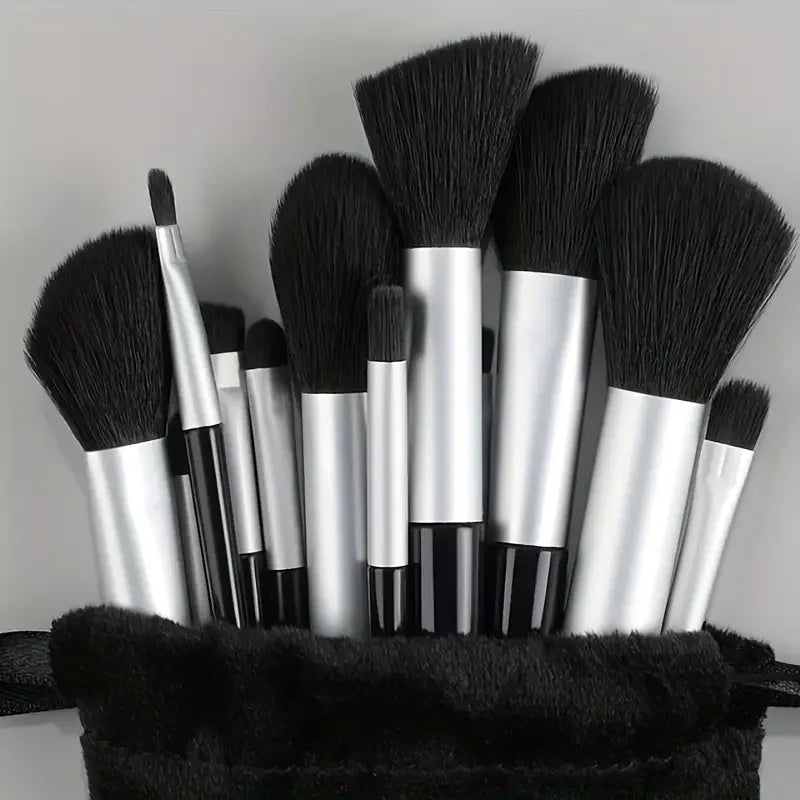 13Pcs Makeup Brushes Set Soft Fluffy Eye Shadow Highlighter Concealers Brush Blush Loose Powder Brush Blending Women Beauty Tool