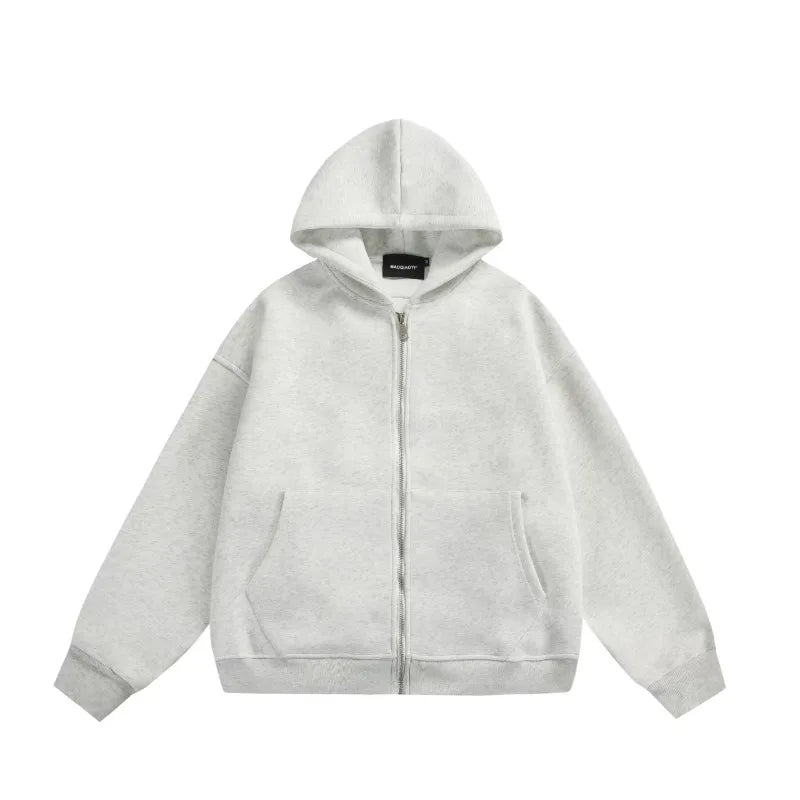 Y2k trendy three-dimensional backpack hoodie men's clothing high street streetwear tops loose casual sportswear harajuku jacket