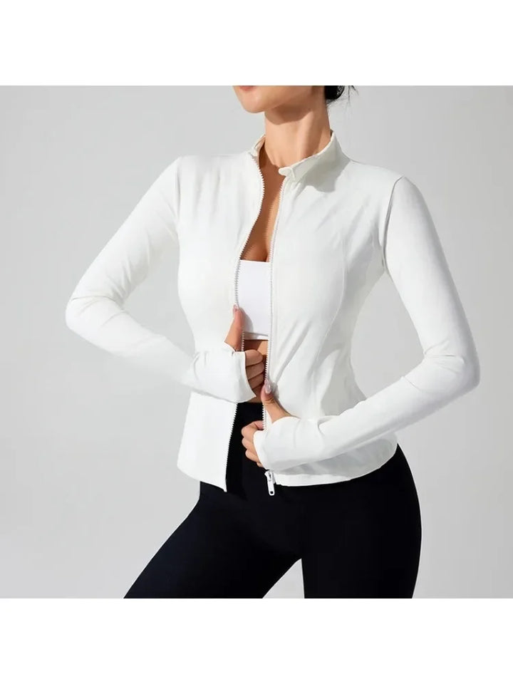 2025 Full Zipper Windproof Winter Outdoor Gym Fitness Coats Women's Jackets