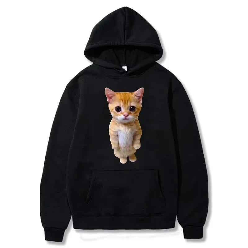 Classic Design Oversizied Hoodies with Tag Men's Cotton Casual Vintage Streetwear Women's Rubber Letter Logo Sweaters Tops Sets