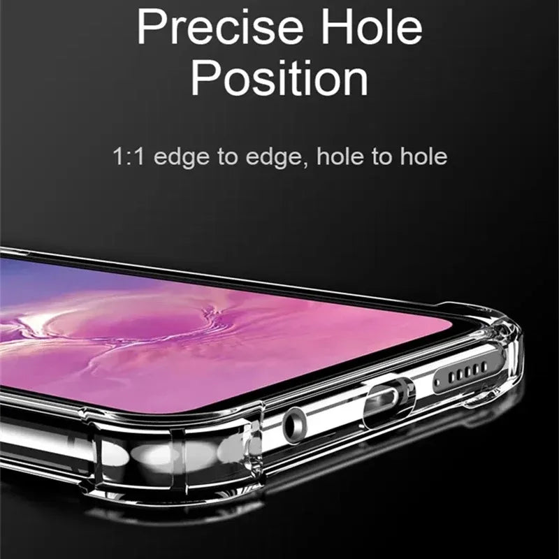 Case For Realme GT 5 Pro Case Silicone Soft Back Cover Phone Case Screen Camera Protection Transparent  Back Cover