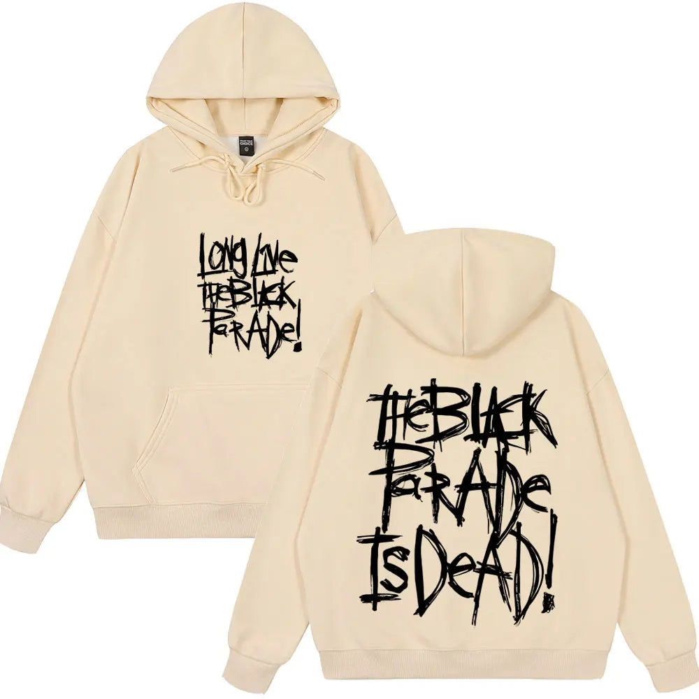 My Chemical Romance MCR Band Hoodies Women Couple Winter Hoodie Hip-hop Tracksuit Classic Hoody Spring Fashion Winter Loose Wear