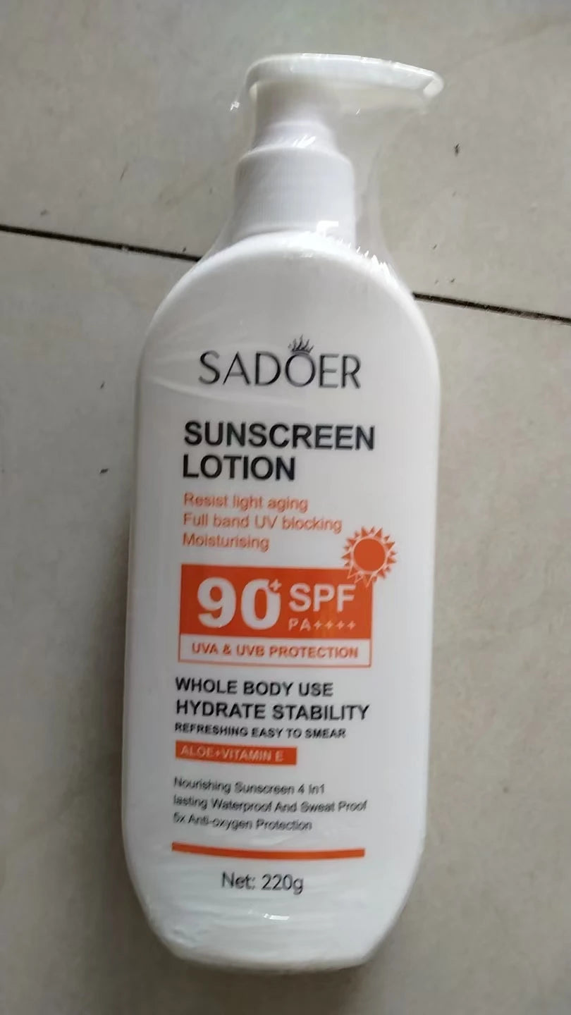 SPF90+ sunscreen, UV protection, whitening sunscreen, moisturizing, whitening, facial and body sunscreen, skin care, anti-aging Halalzen