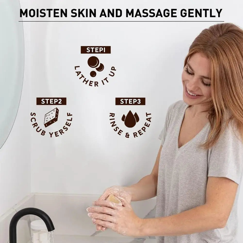 Multi Scent Natural Men's Bath Soap Coconut Oil Gentle Moisturizing Body Soap Hydrating Coconut Oil Body Cleanser Soap