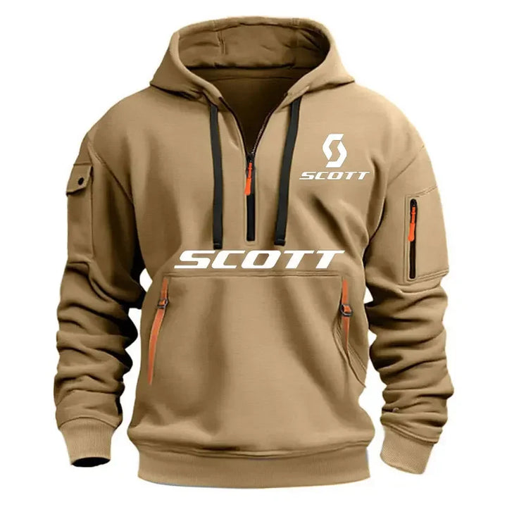 New autumn and winter men's fitness fashion printed sweatshirts, men's loose sweatshirts, hoodies and plus-size sportswear