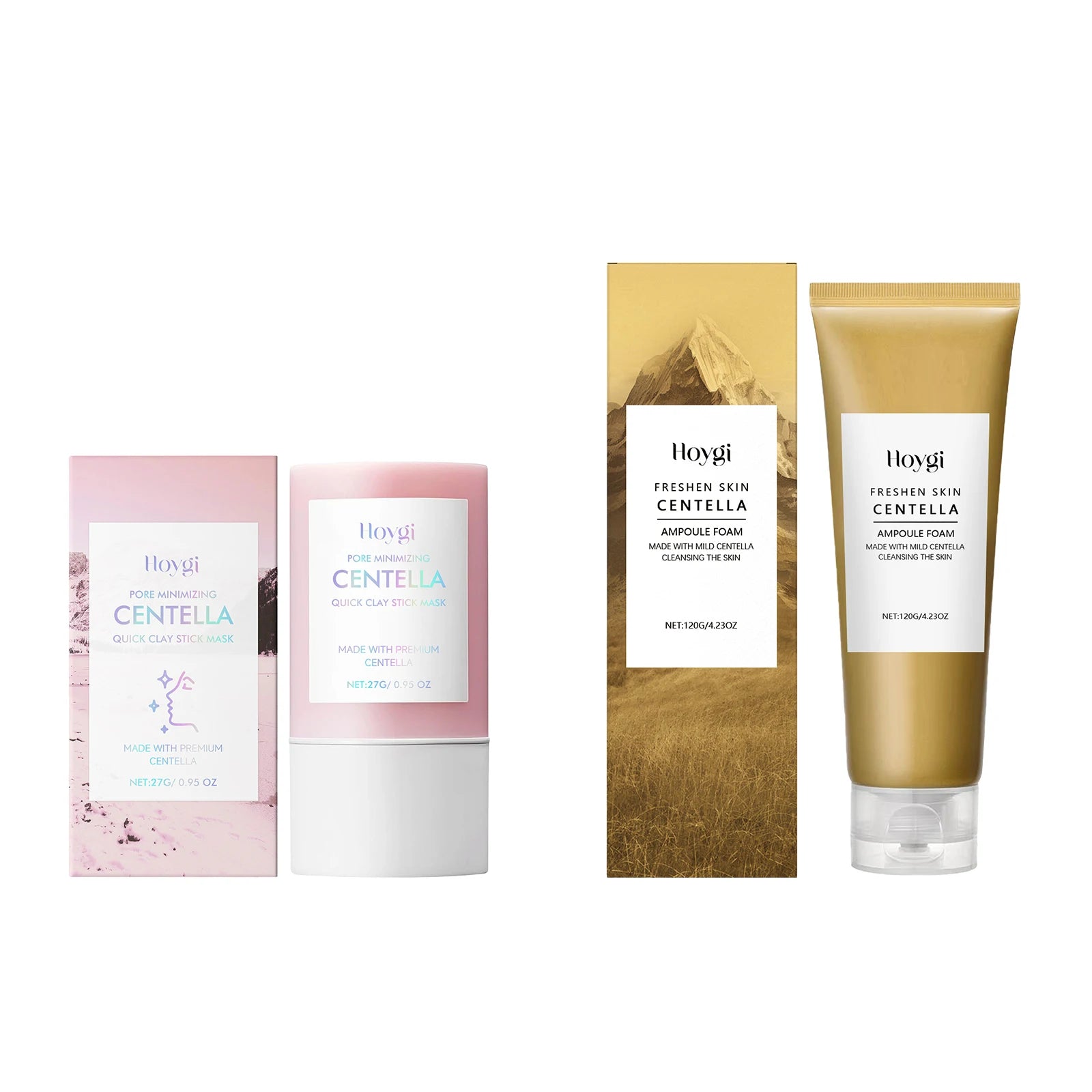 Centella Asiatica Clay Mask Stick Soothing Calming Skin Easy Application Deep Cleansing Face Oil Control Nourish Facial Cleanser Halalzen