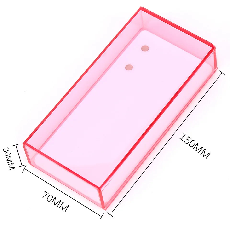 False Eyelash Storage Box Eyelash Organizer Pallet Lash Glue Display Pad Lash Stand Holder Grafted Eyelash Extension Makeup Tool