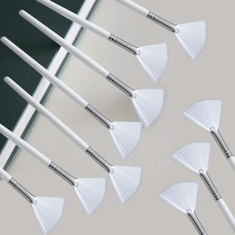 Fireflies DIY Face Mask Brush Set Soft Applicator Brushes Makeup Tools Includes Soft Fan Facial Brushes Acid Applicator Brush Halalzen