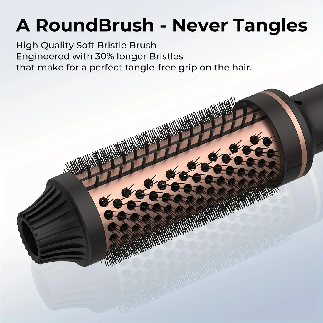 Valentine Gift Hair Curler Straightener Electric Hair Brushes Hot Comb Professional Curling Iron Heated Anti-Scald Thermal Brush Halalzen