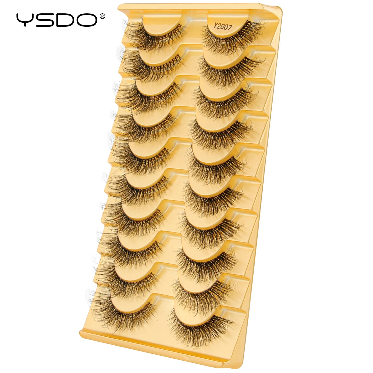 YSDO Half Eyelashes 3/10 pairs Natural Full False Eyelashes 3d Lashes  Cat Eye Fake Eyelashes Extension Faux Cils Makeup Tools Halalzen