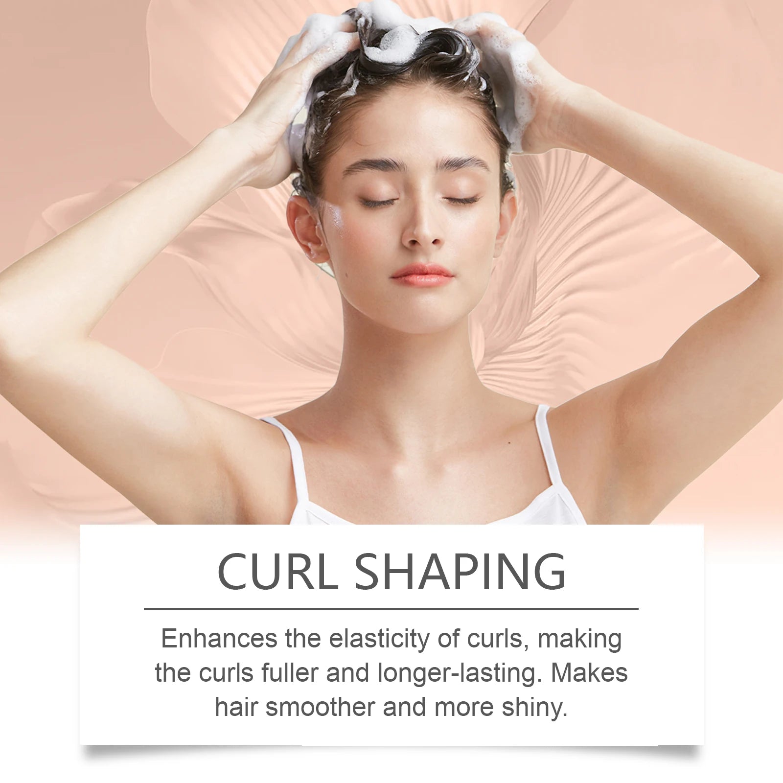 Coconut Shampoo and Conditioner Set - Hydrating Hair Care for Curly Hair | Oil Control Frizz Removal Scalp Cleansing Smoothing Halalzen
