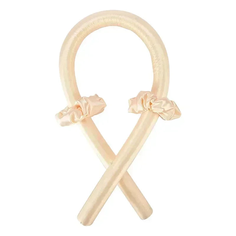 Heatless Curling Rod Headband No Heat Hair Curlers Ribbon Lazy Hair Rollers Silk Curls Sleeping Soft Headband Hair Styling Tools Halalzen