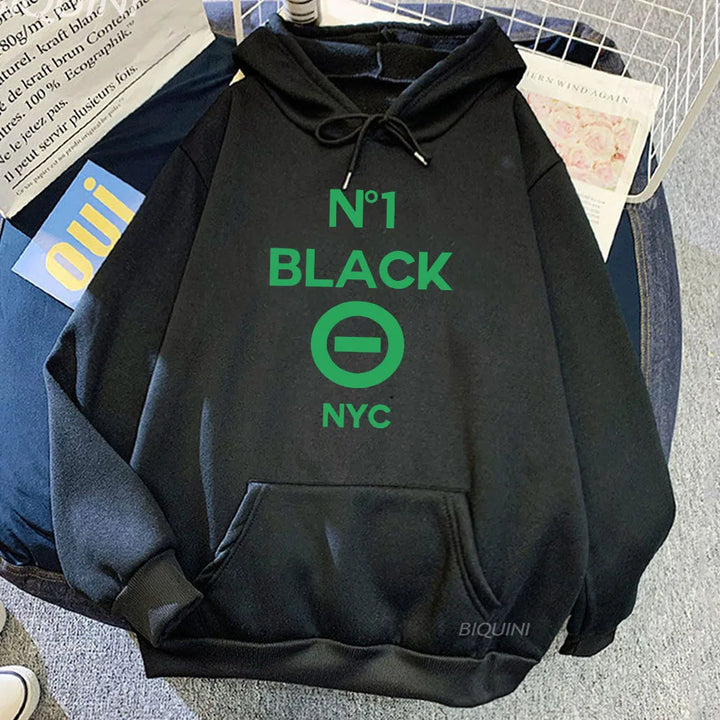 N1 Black NYC Graphic Hoodies  Type O Negative Graphic Sudaderas Hombre Heavy Mental Fashion Unisex Sweatshirts Men Winter Hoodie