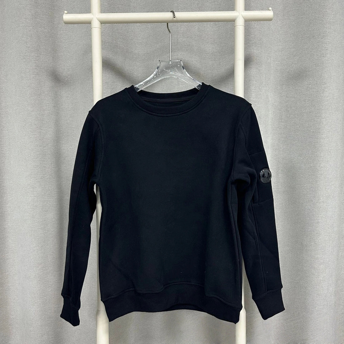 Round neck hoodie for men CP couple round lens cover casual hoodie 2025 new autumn and winter top Y2K style