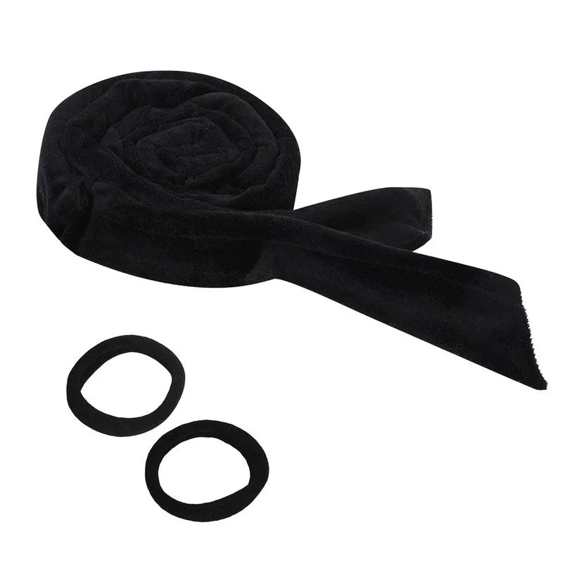 Heatless Curling Rod Headband No Heat Hair Curlers Ribbon Lazy Hair Rollers Silk Curls Sleeping Soft Headband Hair Styling Tools Halalzen