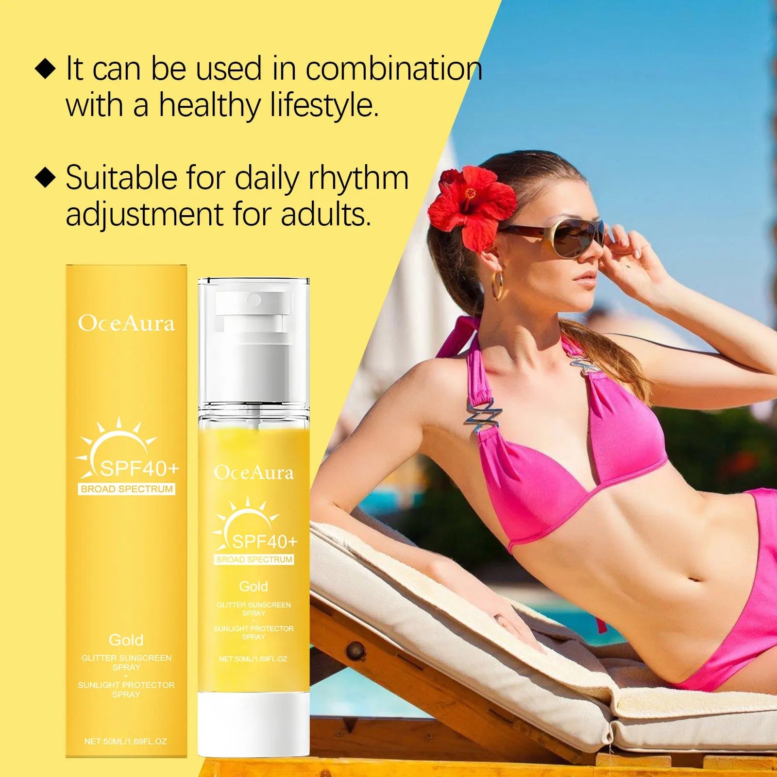 Sunscreen Spray Strong Facial Moisturizing Rapid Absorption Refreshing Not Sticky Isolate Uv Anti Oxidation Body Sunblock Spray Halalzen