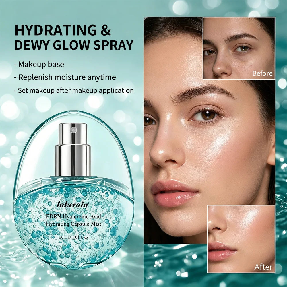 PDRN Collagen Glow Facial Serum Spray Hydrating Face Mist Instant Plumping Firming Deep Moisture Korean Skincare Halalzen
