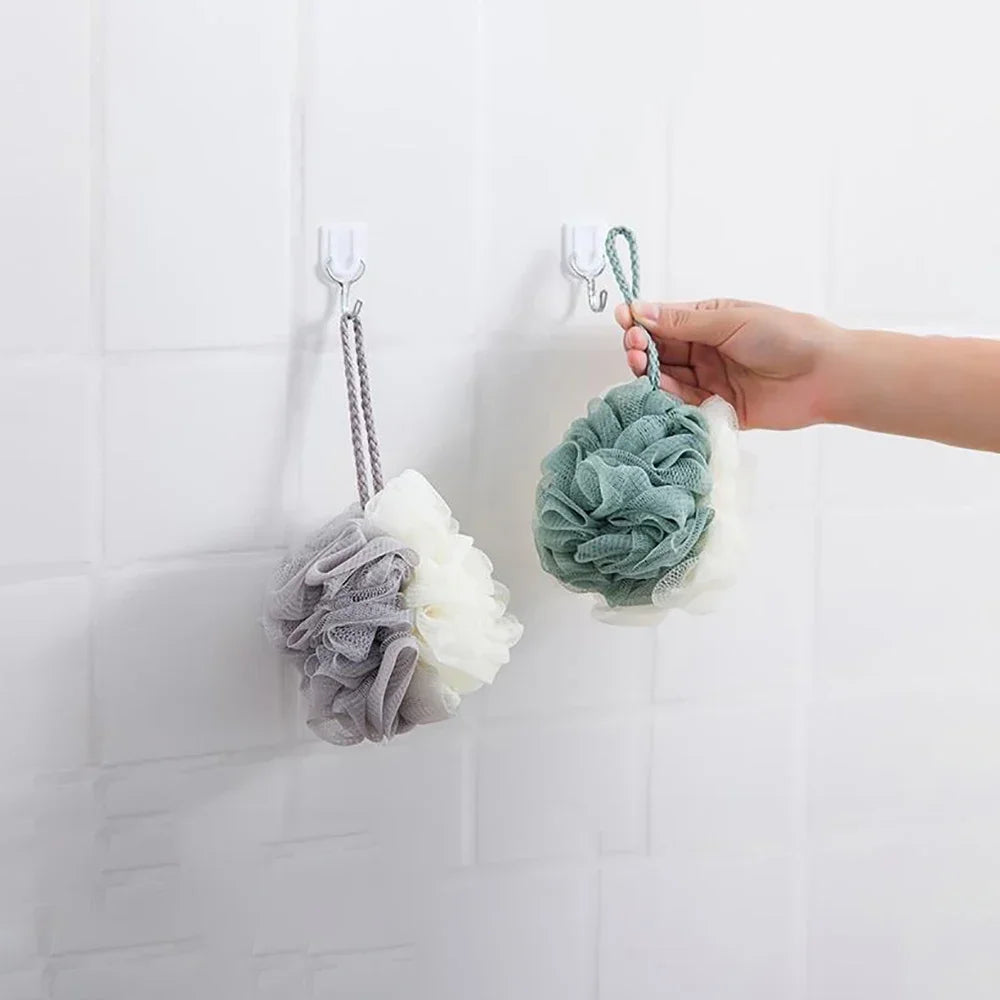 Soft Shower Mesh Foaming Sponge Body Scrub Exfoliating Back Brush Skin Cleaner Bath Bubble Ball Skin Care Bathing Accessories Halalzen