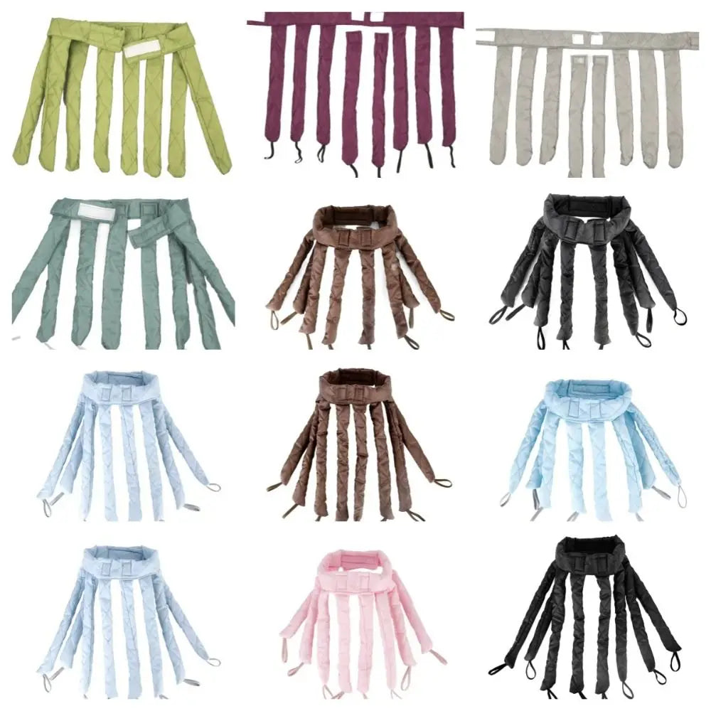 Removable Flexible Heatless Hair Curlers DIY Sleeping Overnight Hair Rollers Hair Styling Tools Soft Curling Headband Girls Halalzen