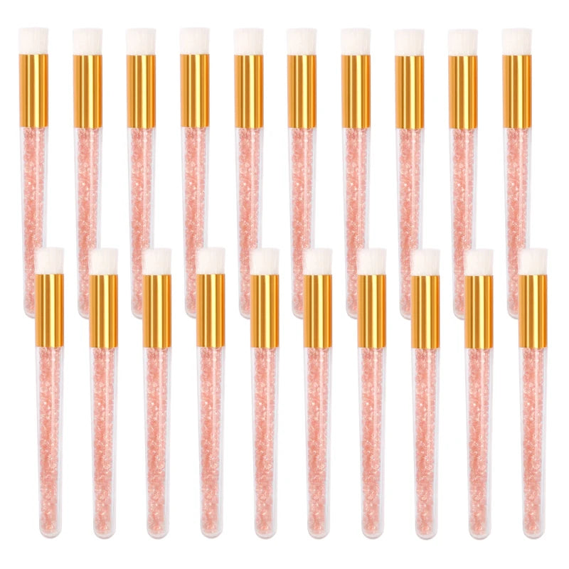 10/20pc Eyelash Cleaning Brush Lash Extension Applicators Shampoo Cleanser Eyebrow Nose Brushes Skin Care Cosmetics Makeup Tools Halalzen