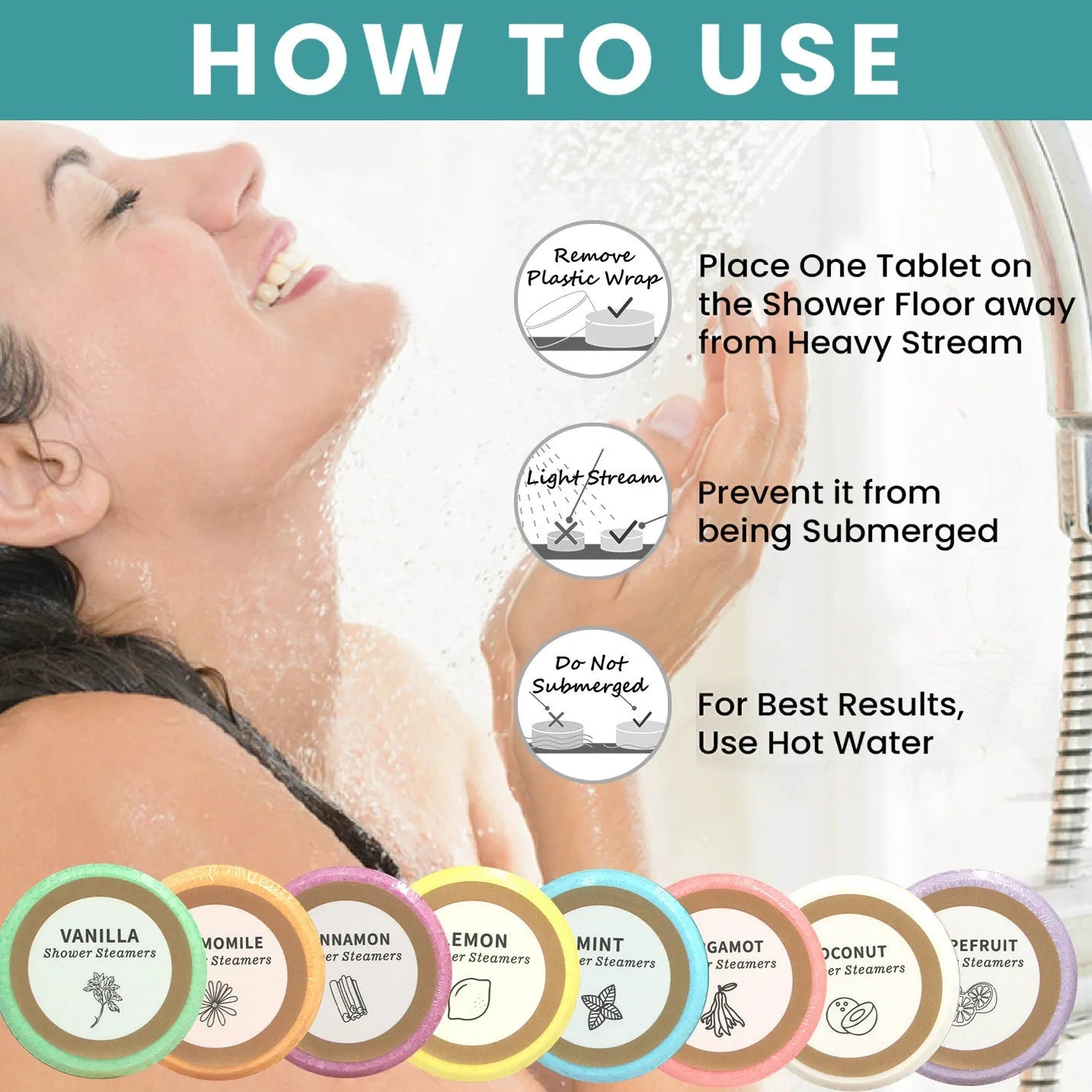 8Pcs Bath Salt Tablets Set, Natural Relaxing Spa Bath For Bathtub, Body Care Suitable For Women And Men, Home & Hotel Halalzen